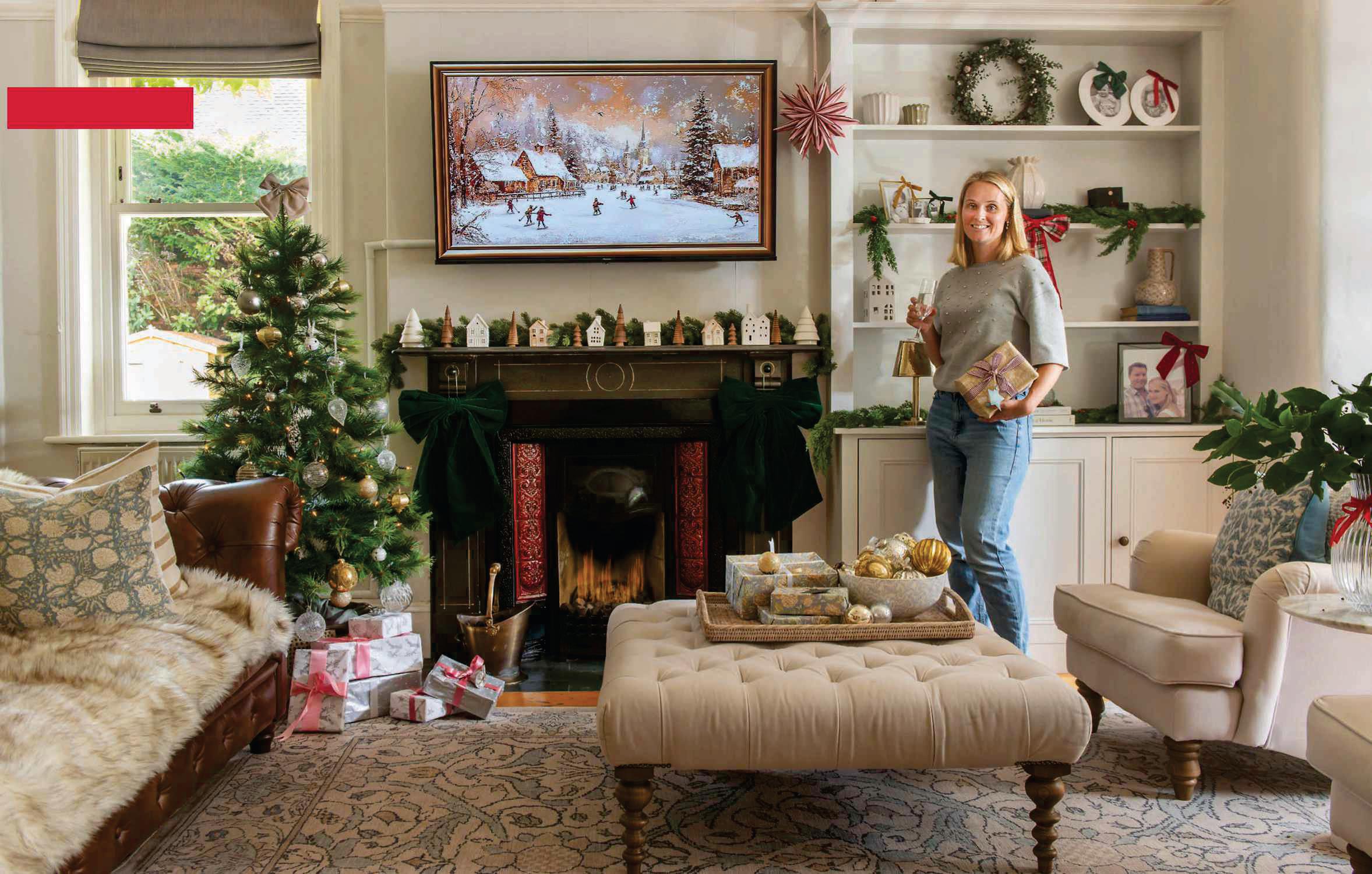 'Our home feels so magical at Christmas'
