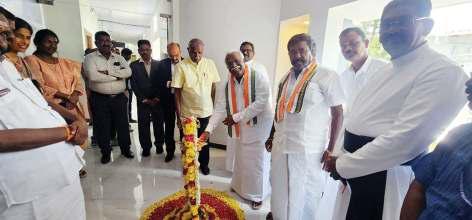 குற்றாலத்தில் பவ்டா ரிசார்ட் திறப்பு விழா! ராபர்ட் புரூஸ் எம்.பி. பங்கேற்பு!!