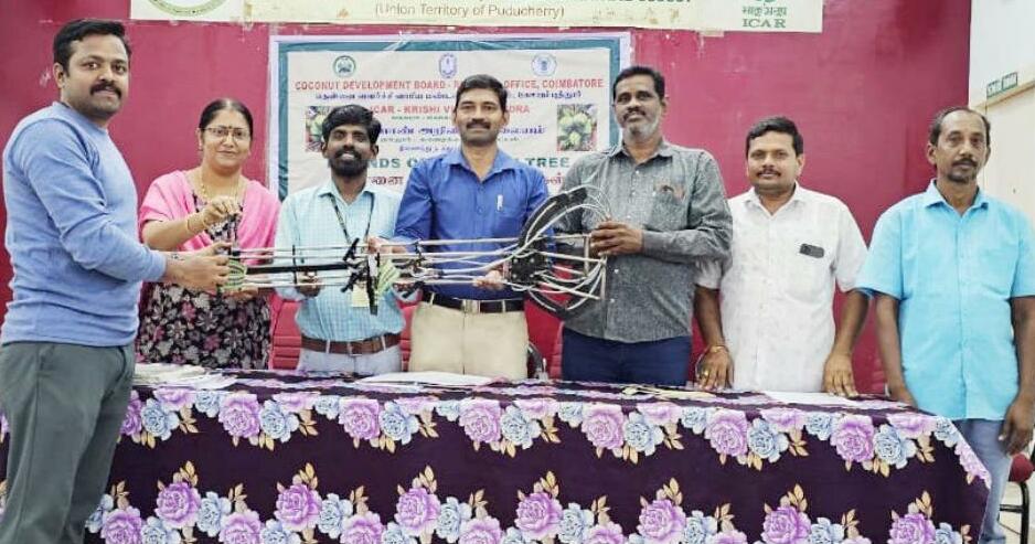 காரைக்கால் வேளாண் அறிவியல் நிலையத்தில் இளைஞர்களுக்கு திறன் மேம்பாட்டு பயிற்சி