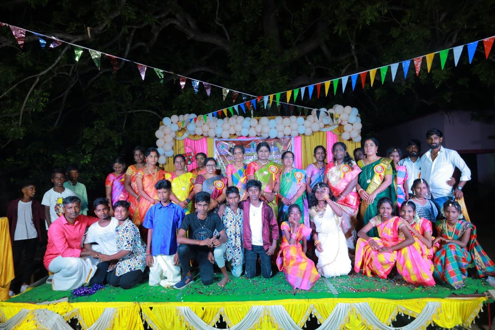 காரைக்கால் நல்லம்பல் அரசு நடுநிலைப் பள்ளியில் ஆண்டுவிழா