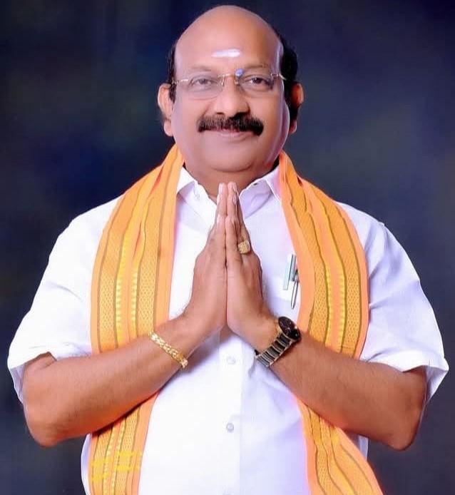 புதுச்சேரி பாஜக மாநில தலைவராக வி.பி.ராமலிங்கம் ஒருமனதாக தேர்வாகிறார்
