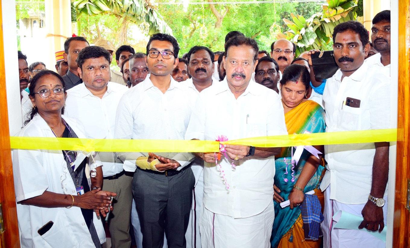 செம்மார் ஊராட்சியில் ஆரம்ப சுகாதார நிலையம் திறப்பு விழா