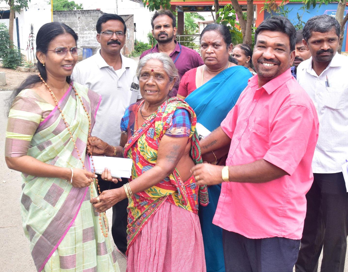 நரிக்குறவர் குடும்பங்களுக்கு வீடு கட்டும் பணி-நாமக்கல் ஆட்சியர் ஆய்வு