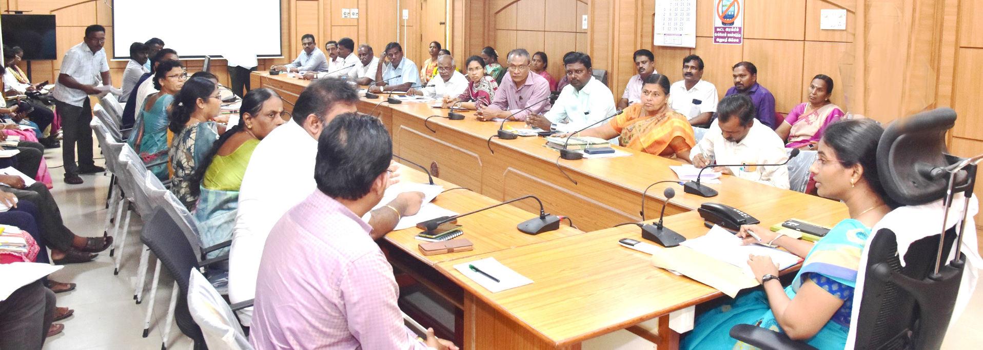 கொல்லிமலையில் வல்வில் ஓரி விழா முன்னேற்பாடு பணிகள் குறித்து ஆலோசனை கூட்டம்