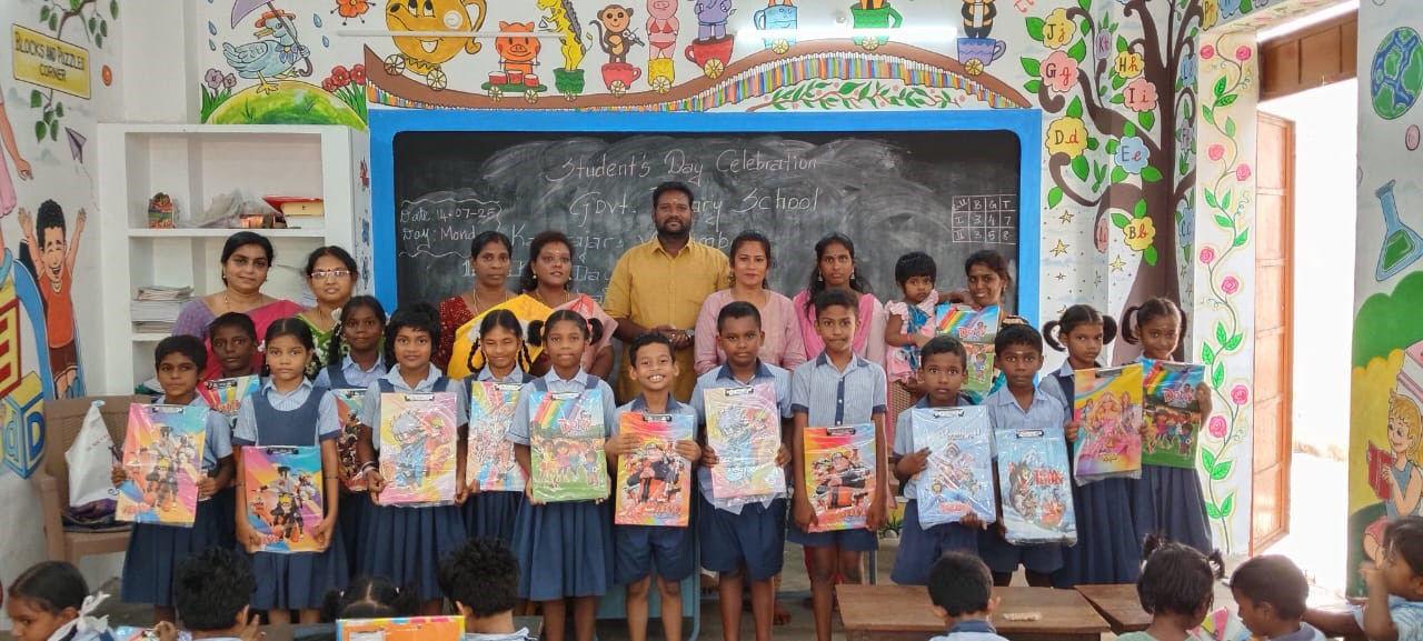 அரசு பள்ளியில் காமராஜர் பிறந்த நாள் விழா