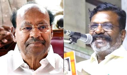 ராமதாசிடம் நலம் விசாரித்தார் வி.சி.க. தலைவர் திருமாவளவன்