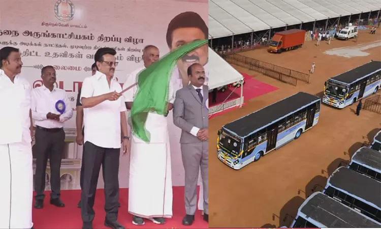நெல்லையில் 15 புதிய பஸ் போக்குவரத்து சேவை