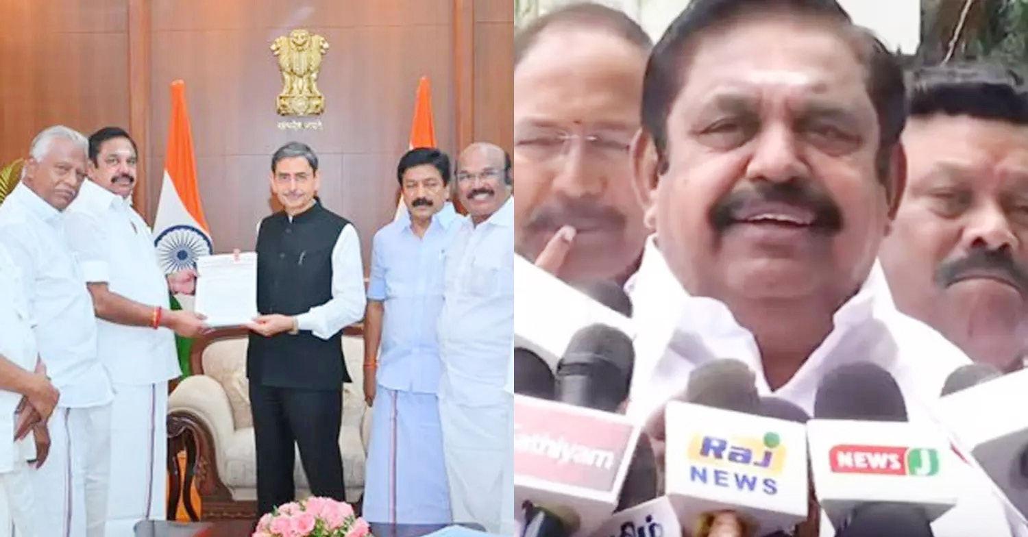 தி.மு.க. ஆட்சியில் ரூ.4.5 லட்சம் கோடி ஊழல்: விசாரணை கமிஷன் அமைக்க எடப்பாடி பழனிசாமி வலியுறுத்தல்