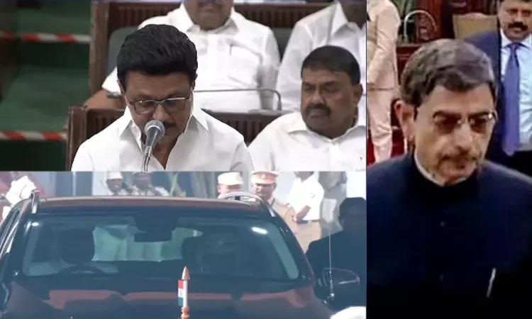 4வது ஆண்டாக உரையை புறக்கணித்து கவர்னர் வெளியேறினார்