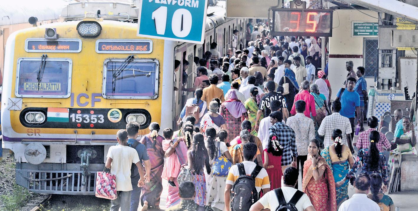 Chennai Beach-Chengalpattu route to have 24 fewer trains on Sundays