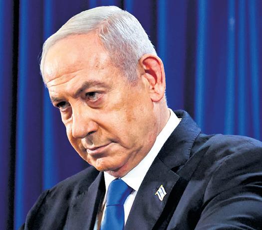 House votes to sanction ICC for warrant against Bibi