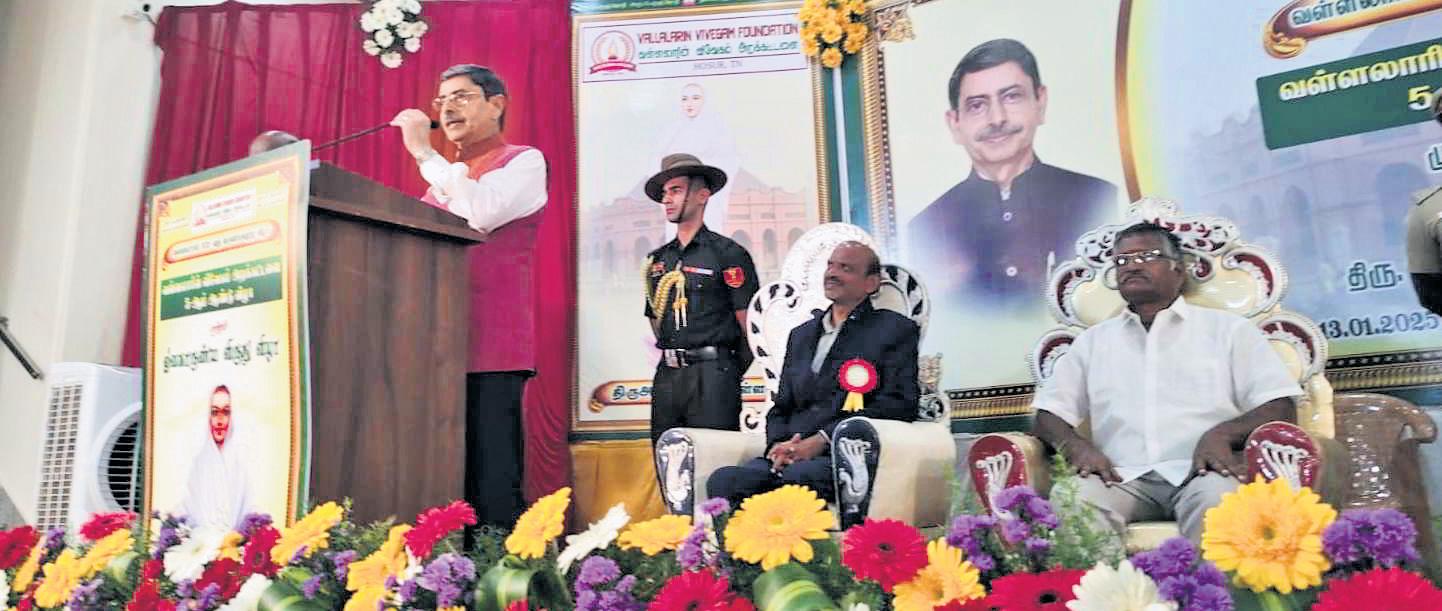People Talking About Social Justice Should Follow Vallalar: Guv