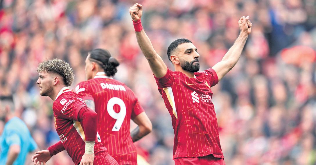 Liverpool fight back to go 16 points clear, Man City lose