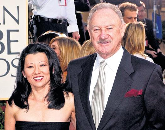 Hackman, wife died of natural causes, a week apart, says doc