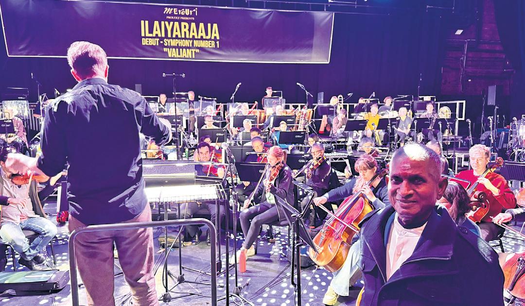 Ilaiyaraaja first Indian to perform western classical symphony in London