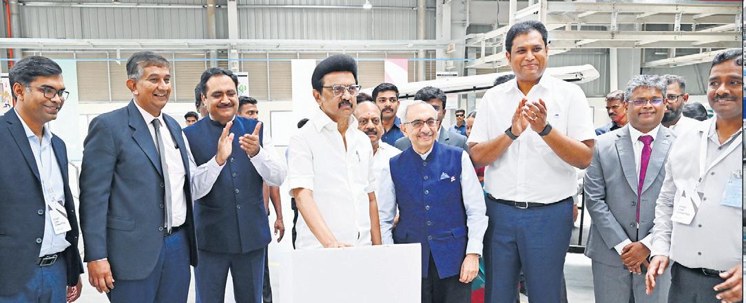 CM Opens Godrej's ₹515-cr Facility in Chengalpattu
