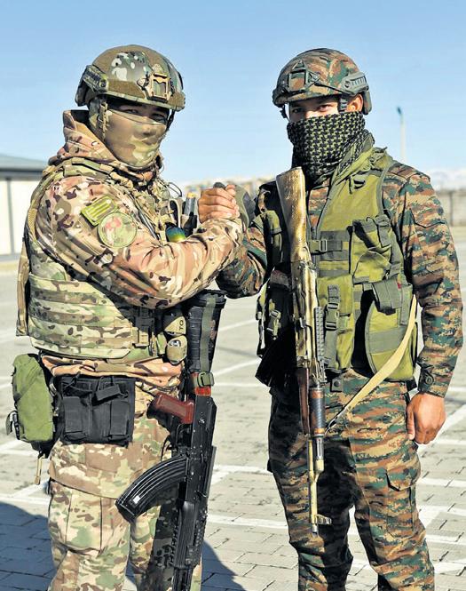 Special Forces in Kyrgyzstan for military exercises
