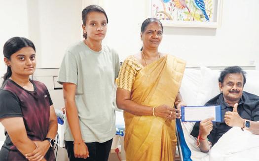 ₹5L Given to Ailing Archery Coach Hussaini