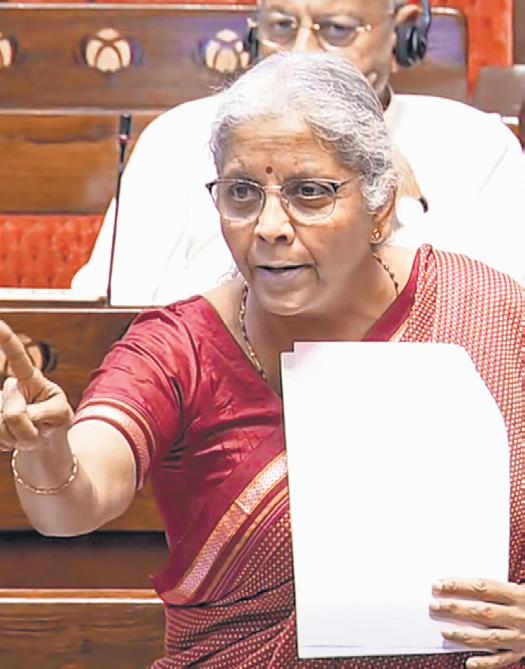 Sitharaman says govt committed to Manipur peace