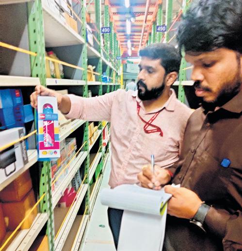 Non-cert goods seized from godowns of e-comm firms