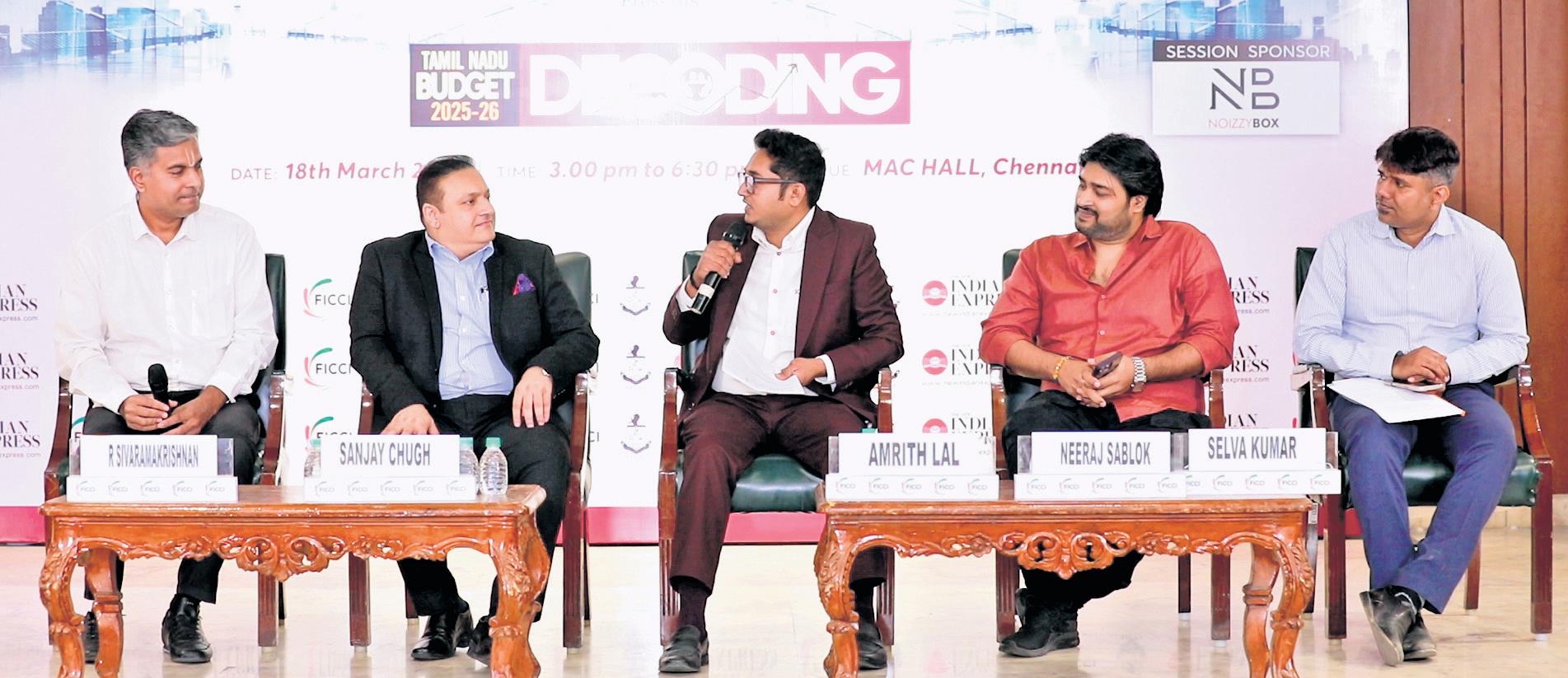 Tamil Nadu Business Leaders Laud State Industry Proposals