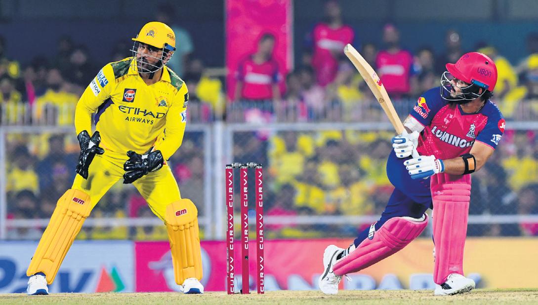 Guwahati turns yellow, but Royals have last laugh