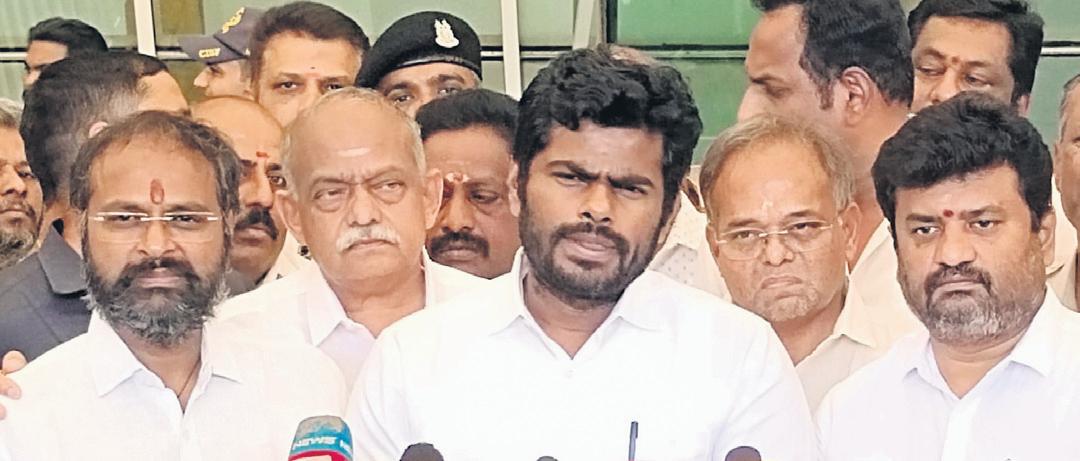 Not anyone's enemy, ready to be cadre: Annamalai