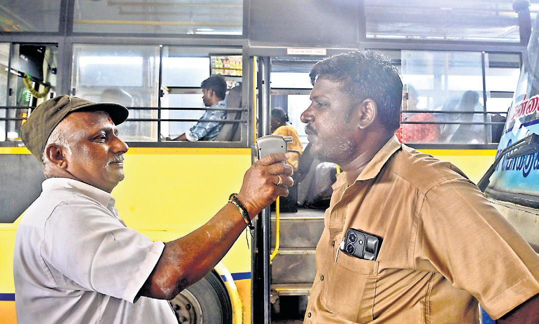 MTC bus drivers to undergo breath analyser tests before start of trip