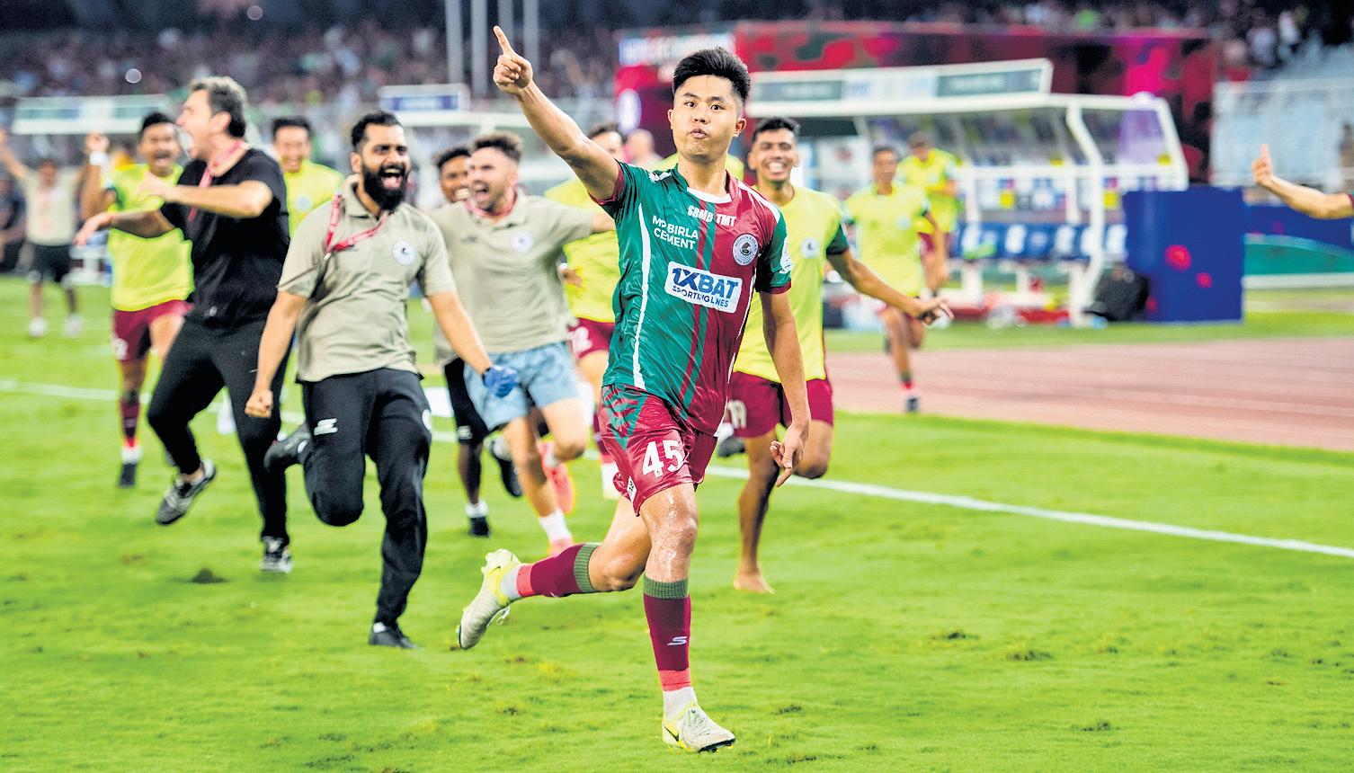 Apuia's injury-time goal powers Mohun Bagan Super Giant into ISL final