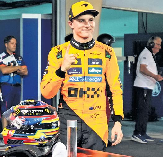 McLaren's Piastri wins Bahrain GP