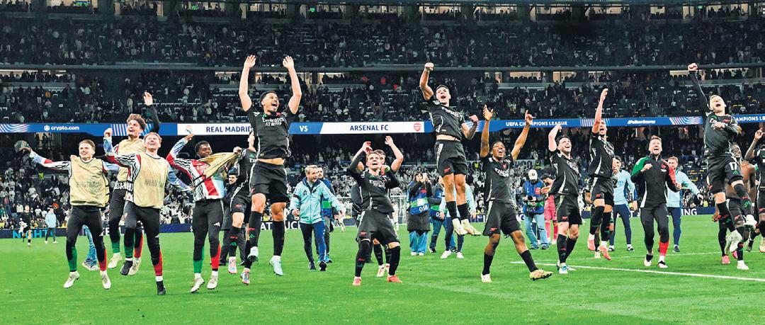 Arteta's Arsenal Come of Age With Madrid Masterclass