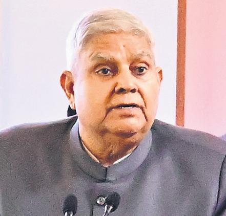 Ravi Vindicating Constitutional Oath by Holding V-C Conference: Dhankhar