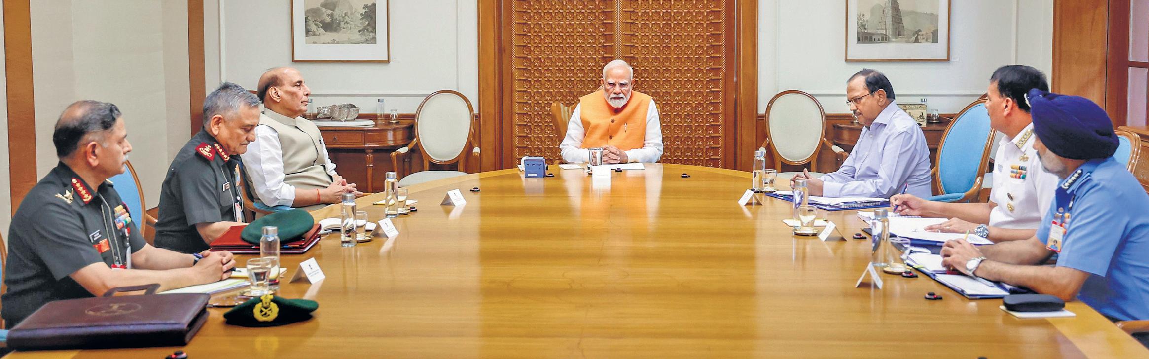 Modi gives them operational freedom to decide the mode, targets and timing of action against terror