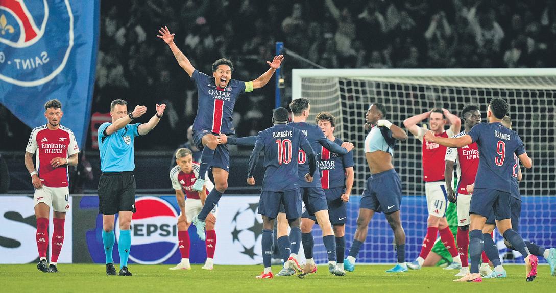 French toast: Thrilling PSG edge closer to elusive trophy