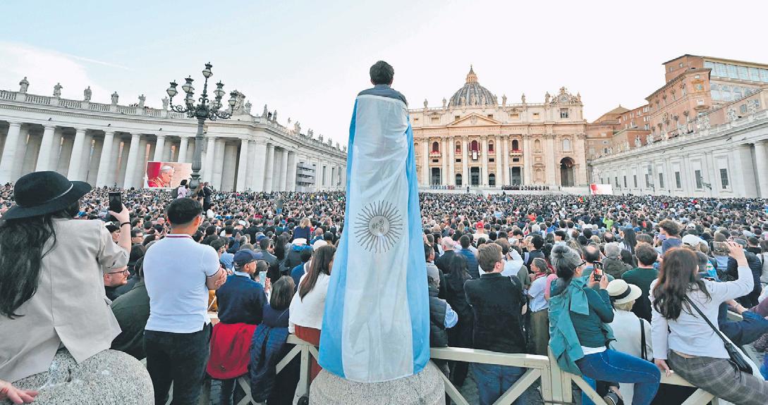 Robert Francis Prevost of U.S. Becomes Pope, Addresses World