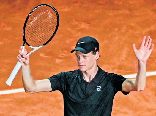 Winning return for Sinner after doping ban