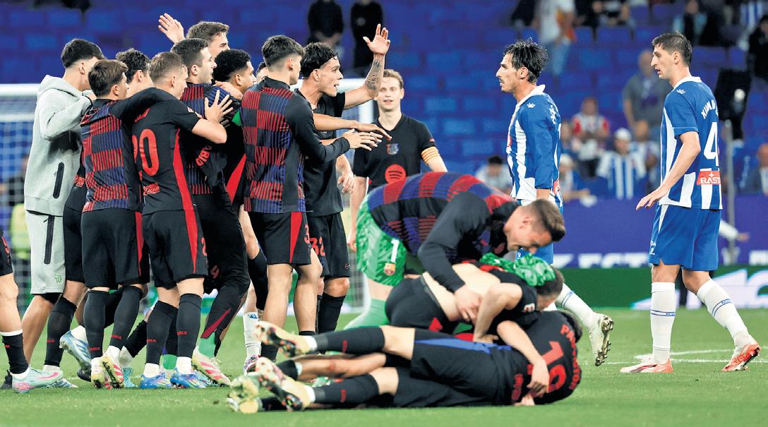 Yamal scores stunner as Barcelona seal Liga title