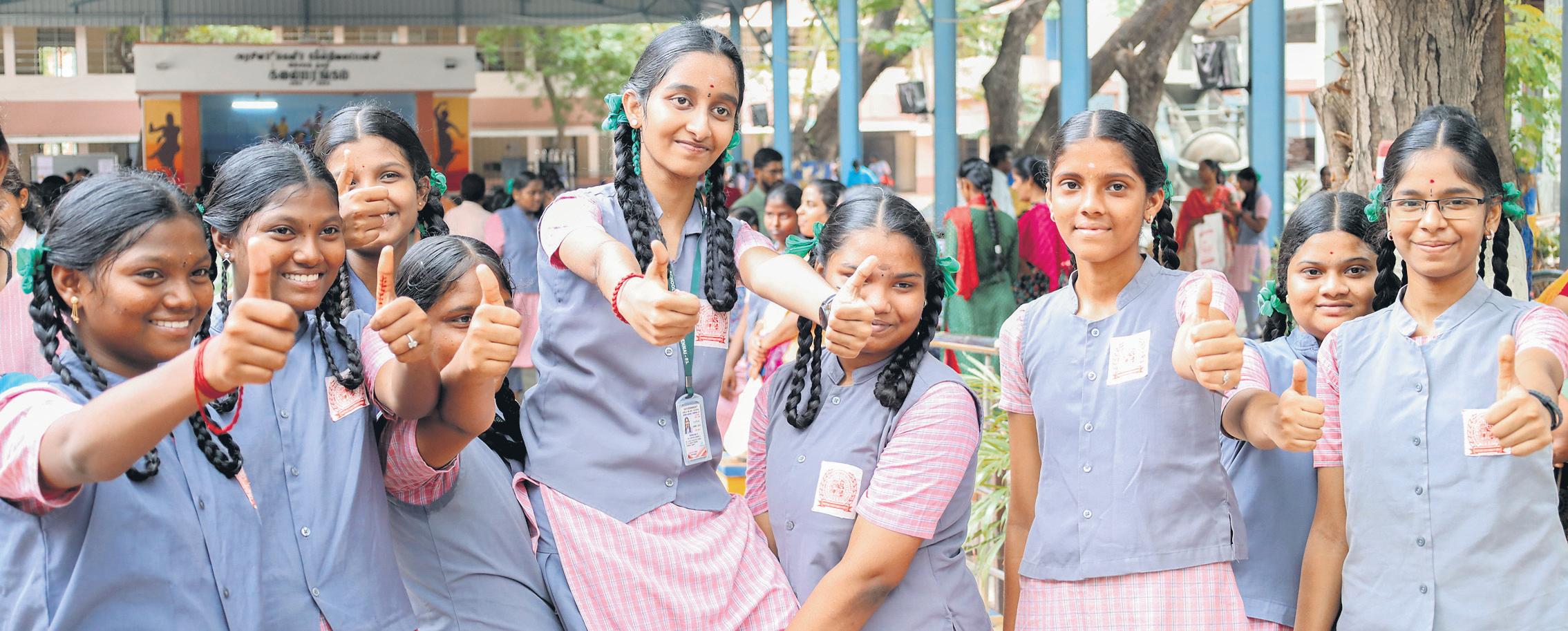 At 86.1%, corpn schools' Class 10 score up 7%