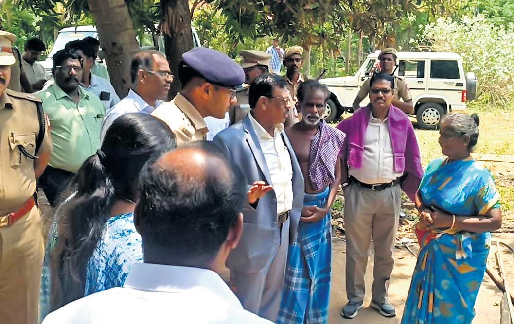 NCSC chief visits Vadakadu, to file report on caste clash in two days