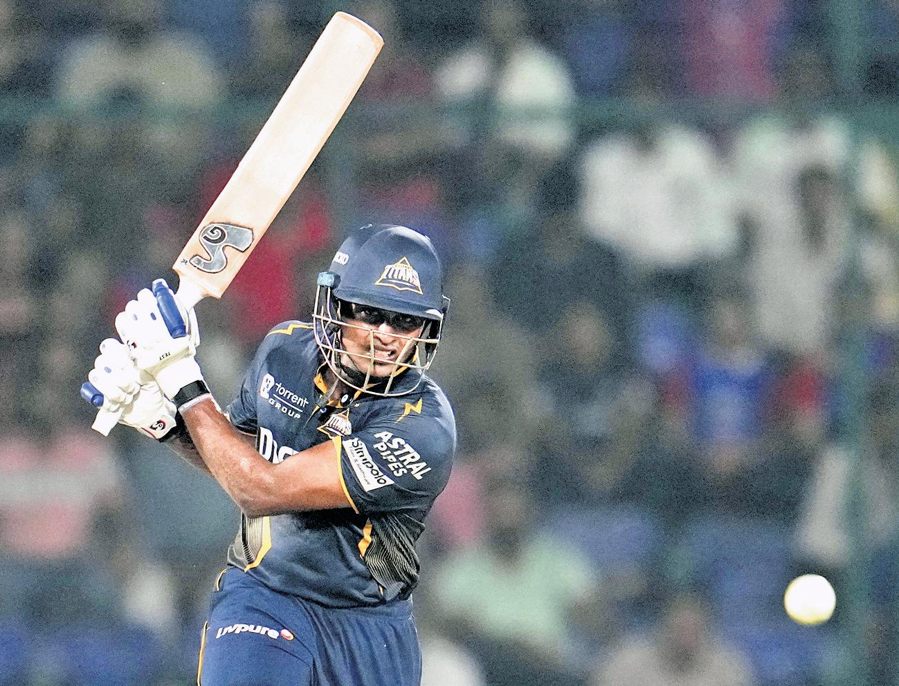 Sai Sudharsan Hits Century as Titans Book Playoffs Spot