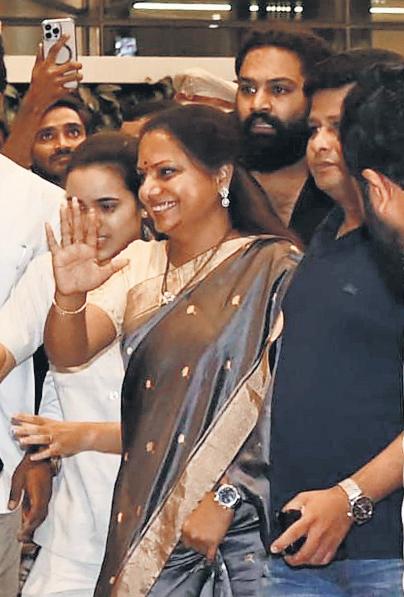 KCR Is A God Surrounded By Devils, Says Kavitha