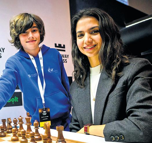 Fascinating tale of Sara Khadem