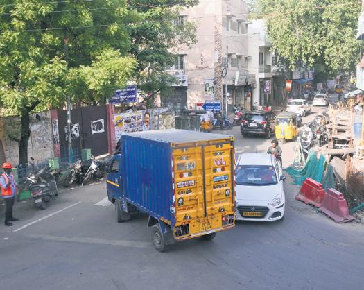 Metro Rail Works Pave Way for Traffic Chaos at Ayanavaram and Perambur