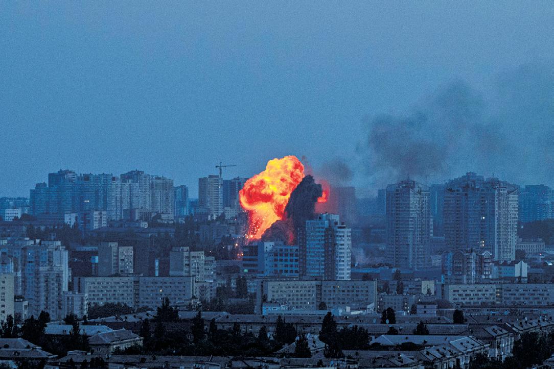 Russian bombardment with missiles and drones kills four, injures 50 in Ukraine