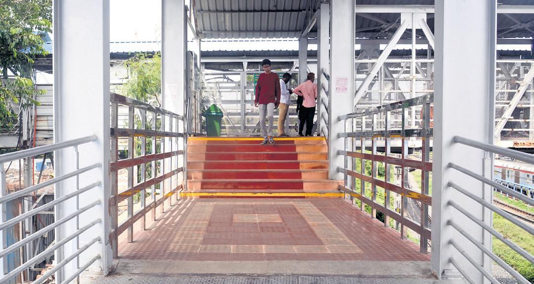 Facilities for the disabled at Egmore rly station leave much to be desired