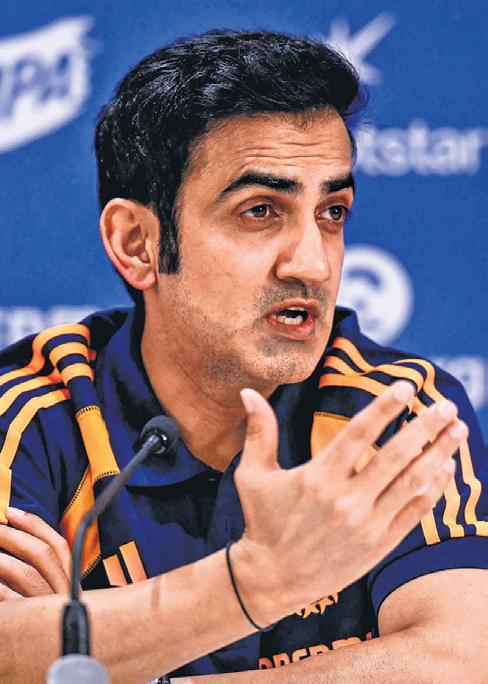 Coach Gambhir calls for passion & commitment