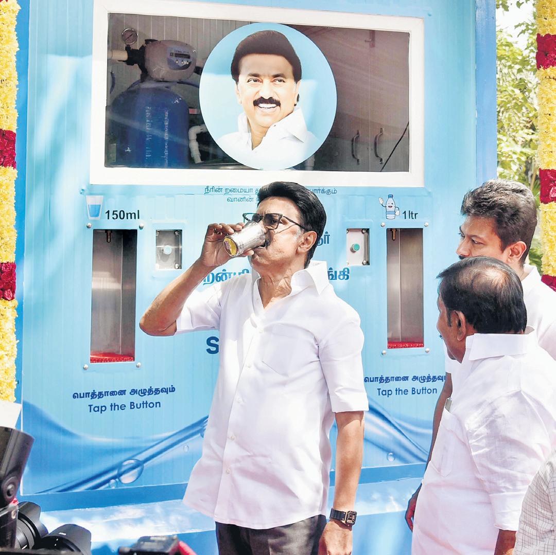CM Unveils 50 Automated Water Dispensing Units