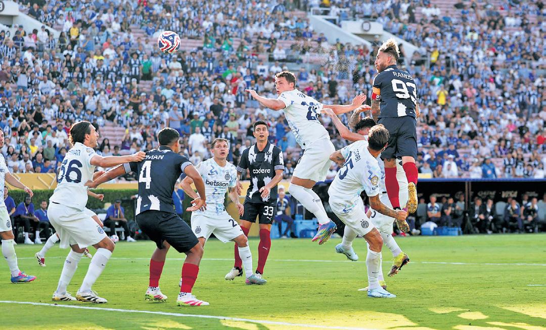 Ramos on scoresheet as Monterrey hold Inter