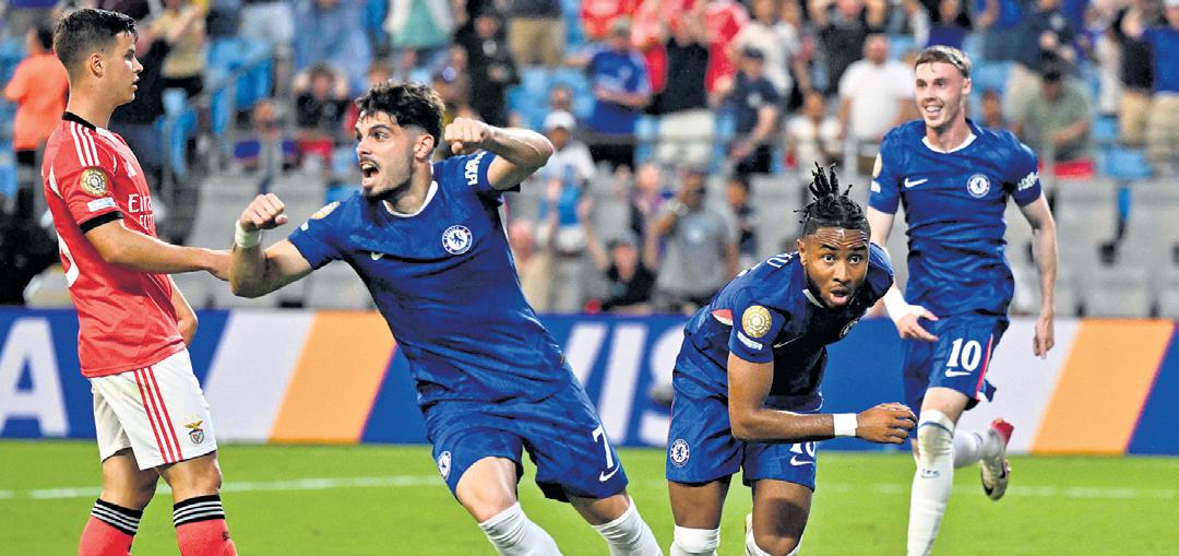 Nkunku's extra-time goal sparks Chelsea to 4-1 win