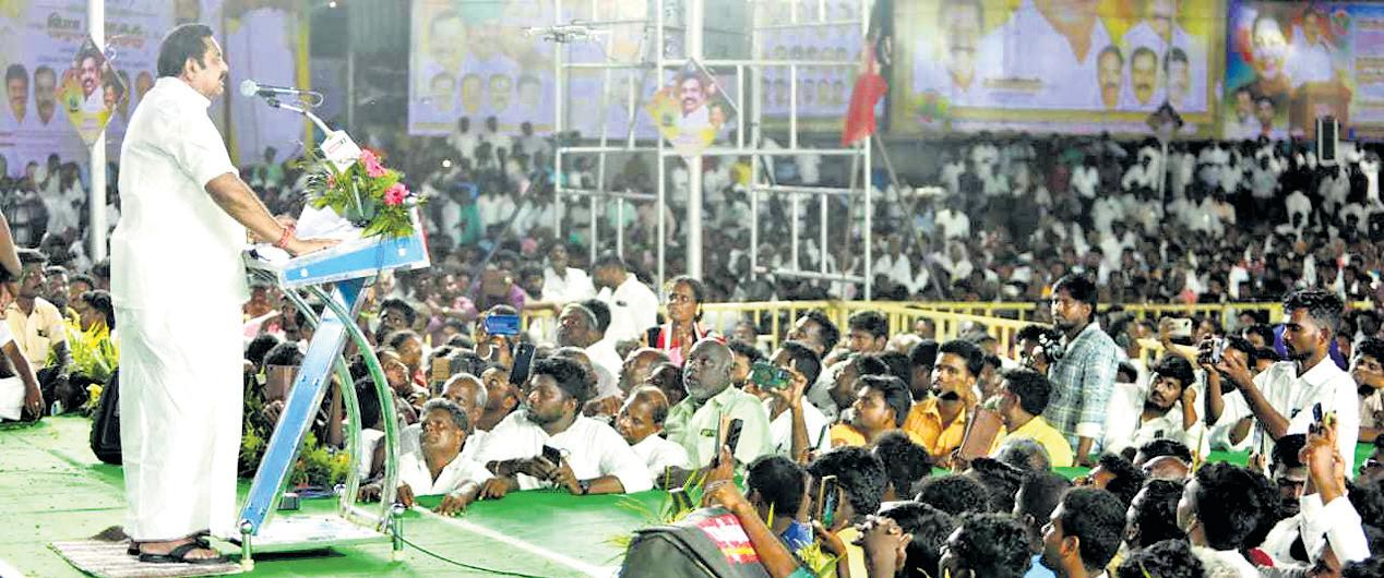 DMK govt 'running on commission, collection and corruption', says EPS